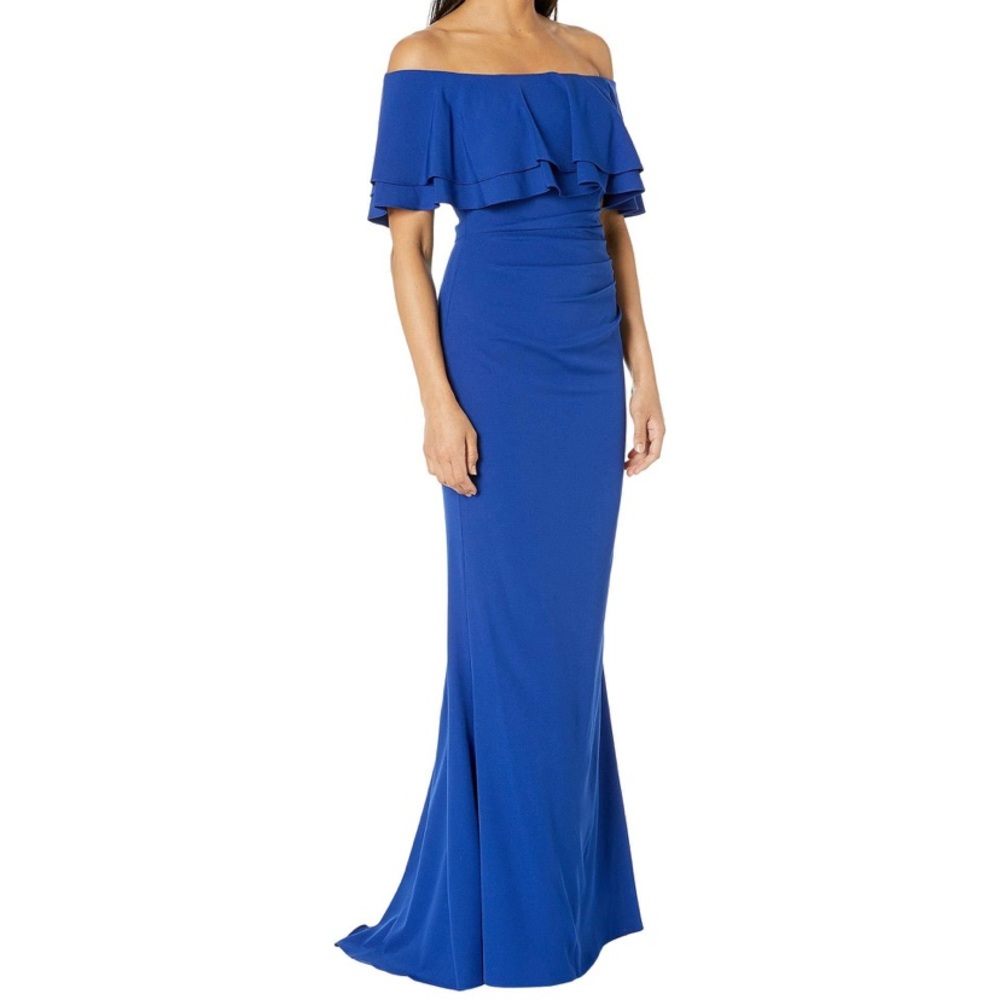Vince Camuto Off the Shoulder Evening Gown
